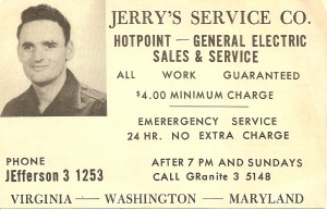 My family has been servicing appliances in Northern Virginia for 50 years.